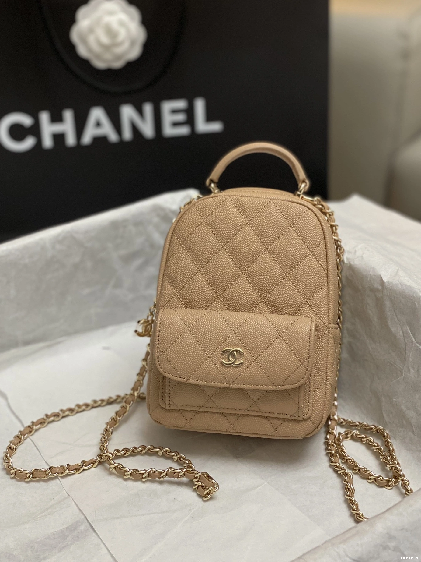 First Bag Ru CHANEL BACKPACK 0711